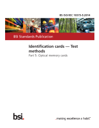 BS ISO/IEC 10373-5:2014