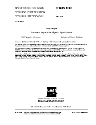 CEN/TS 16368:2014