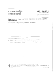 NBN ISO 4710:1992