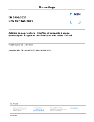 NBN EN 1466:2023