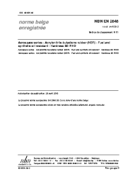 NBN EN 2848:2013