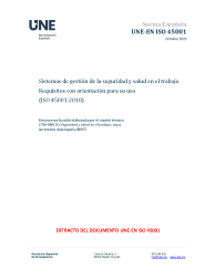 UNE-EN ISO 45001:2023