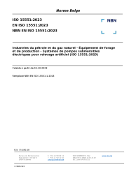 NBN EN ISO 15551:2023