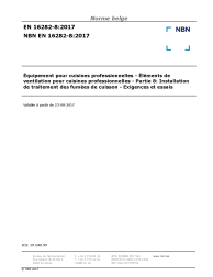 NBN EN 16282-8:2017