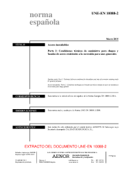 UNE-EN 10088-2:2015 (R2020)