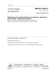 NBN EN 12409+A1:2011