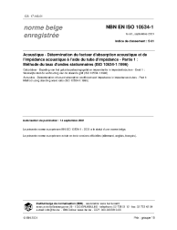 NBN EN ISO 10534-1:2001