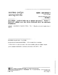 NBN EN 29052-1:1993