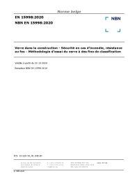 NBN EN 15998:2020