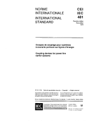 IEC 60481:1974
