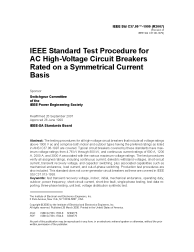 IEEE C37.09:1999 (R2007)