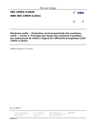 NBN ISO 14955-3:2021