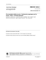 NBN EN 10245-1:2001
