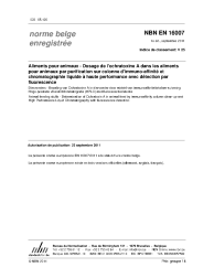 NBN EN 16007:2011