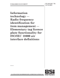 PD ISO/IEC TR 24710:2005