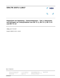 CEN/TR 15371-1:2017