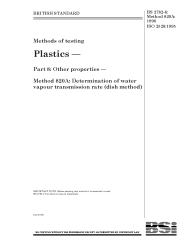 BS 2782-8:Method 820A:1996