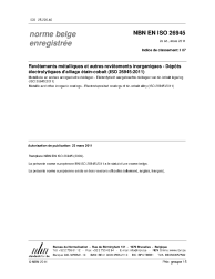 NBN EN ISO 26945:2011