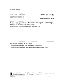 NBN EN 12262:1999