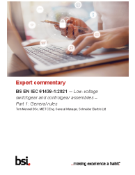 BS EN IEC 61439-1:2021 ExComm