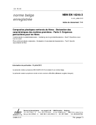 NBN EN 16245-3:2013
