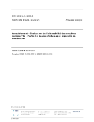 NBN EN 1021-1:2014