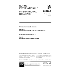 IEC 60044-7:1999