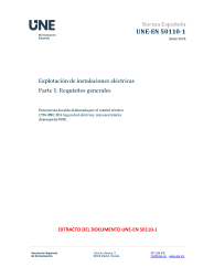 UNE-EN 50110-1:2024