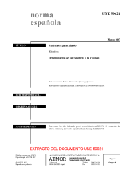 UNE 59621:2007 (R2019)