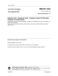 NBN EN 12260:2003