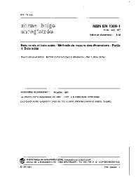 NBN EN 1309-1:1997