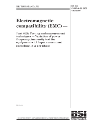 BS EN 61000-4-28:2000+A2:2009