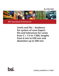 BS 4500:2009 (R2014)