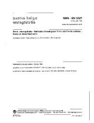 NBN EN 3027:1994