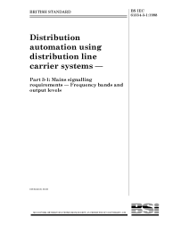 BS IEC 61334-3-1:1998