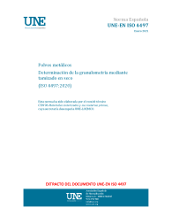 UNE-EN ISO 4497:2021