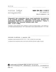 NBN EN ISO 11127-7:1997