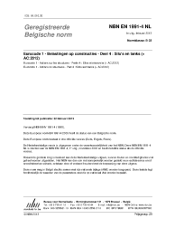 NBN EN 1991-4 NL:2013