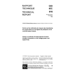 IEC TR 60816:1984
