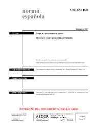 UNE-EN 14840:2007 (R2022)