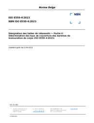 NBN ISO 8559-4:2023