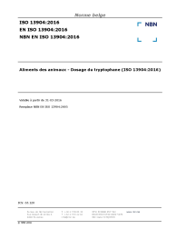 NBN EN ISO 13904:2016