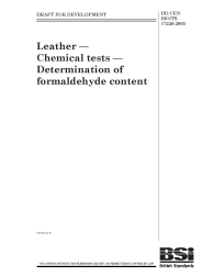 DD CEN ISO/TS 17226:2003