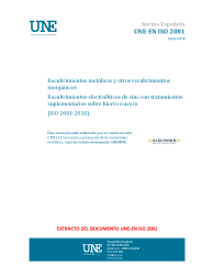 UNE-EN ISO 2081:2018