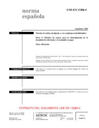 UNE-EN 13286-5:2003 (R2018)