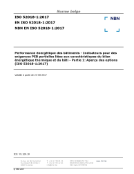 NBN EN ISO 52018-1:2017