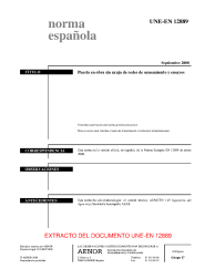 UNE-EN 12889:2000 (R2010)