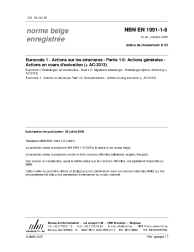 NBN EN 1991-1-6:2005