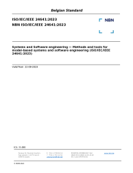 NBN ISO/IEC/IEEE 24641:2023