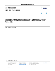 NBN ISO 7101:2023